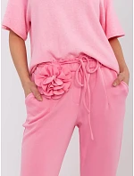Kalhoty DHJ SP 20323.70 růžové