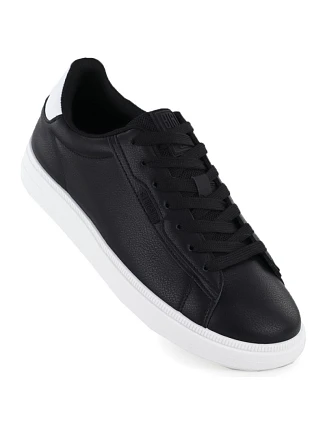 Pánské sportovní polobotky z eko kůže černé Big Star TT174332 Pánské sportovní polobotky z eko kůže černé Big Star TT174332