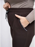 Tepláky RV DR 4765.52 tmavě hnědé