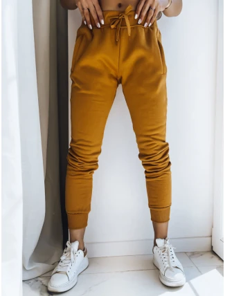 Dámské tepláky FITS camel FashionStreet UY0552z Dámské tepláky FITS camel FashionStreet UY0552z