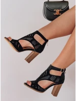 Dámské sandály ELENORA black FashionStreet ZY0809