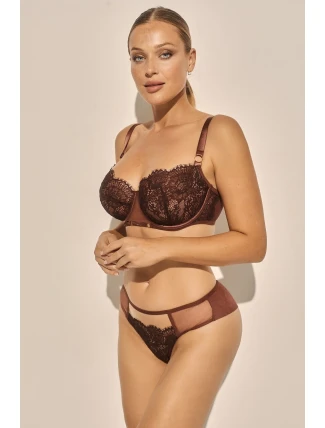 Měkká podprsenka Kinga SC-1136 Praline Měkká podprsenka Kinga SC-1136 Praline