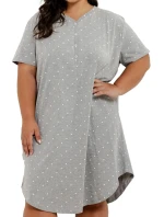 Dámská noční košilka 3367 Meg grey - TARO Dámská noční košilka 3367 Meg grey - TARO