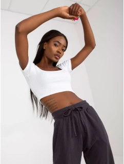 Grafitové tepláky basic s kapsami (B-005.53)