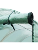 ZAHRADNÍ TUNEL 200x200x200 cm PE KONSTRUKCE ZELENÁ OCEL