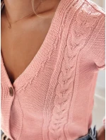 Dámský svetr MELANIA růžový FashionStreet MY1652