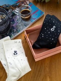 Magnetis ponožky YN5036 Zirkony/medvěd