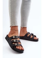 Dámské gumové pantofle ZAXY JJ285058 Černé