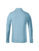 Pique Polo LS polokošile dětská nebesky modrá