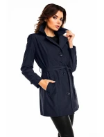 Dámský plášť 128510 tmavě modrý - Cabba