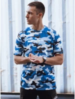 Pánské indigové moro tričko FashionStreet RX5593