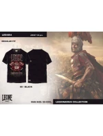 LEONE pánské tričko LEGIO04 černé "XL"