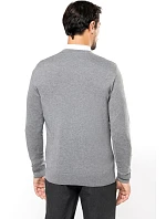 Kariban PK 900 Pánský svetr Supima® 20.0900 grey heather Kariban PK 900 Pánský svetr Supima® 20.0900 grey heather