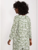 Halenka D73771M11174A khaki barva Halenka D73771M11174A khaki barva