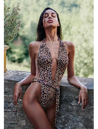 Fantastické jednodílné plavky Cancunella leopardí - Obsessive Fantastické jednodílné plavky Cancunella leopardí - Obsessive