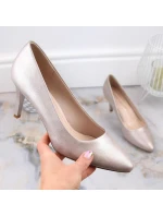 Zlaté lodičky SK414A - Sergio Leone Zlaté lodičky SK414A - Sergio Leone