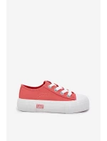Dětské Mládežnické Tenisky LEE ISLA C LOW JR 50251058 Korálová