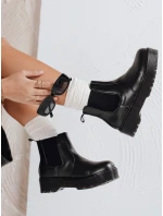 Dámské kozačky STEPBACK s vysokou podrážkou černé FashionStreet ZY0494 Dámské kozačky STEPBACK s vysokou podrážkou černé FashionStreet ZY0494