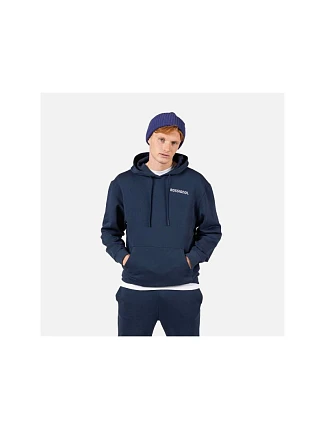 Pánská mikina ROSSIGNOL WATERFALL H RELAX SWEATSHIRT, tmavě modrá