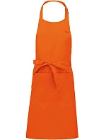 Kariban K 890 Zástěra s laclem "Sommelier" 20.K890 orange Kariban K 890 Zástěra s laclem "Sommelier" 20.K890 orange