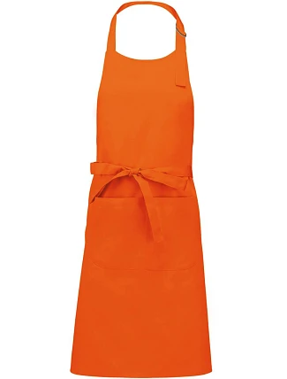 Kariban K 890 Zástěra s laclem "Sommelier" 20.K890 orange Kariban K 890 Zástěra s laclem "Sommelier" 20.K890 orange