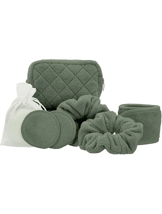 Vossen Beauty Bag Sada pro péči o obličej 49.1889 detox green Vossen Beauty Bag Sada pro péči o obličej 49.1889 detox green