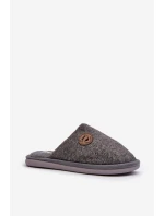 Mužské klasické pantofle šedé Makis Mužské klasické pantofle šedé Makis