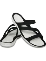 Dámské sandály Swiftwater W 203998 066 Černá s bílou - Crocs