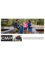 Kalhoty Cmp Woman Pant Zip W 3T51346CF-U423 dámské