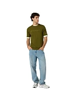 Pánské tričko Champion SS Tee olive 220273 GS585 pánské