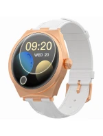 Chytré hodinky Gravity Pink Gold White GT25-5 Chytré hodinky Gravity Pink Gold White GT25-5