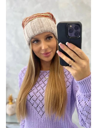 Dámská čepice Feba K330 béžová Dámská čepice Feba K330 béžová