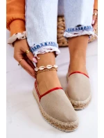 Nazouvací espadrilky Big Star JJ274879 Béžová Nazouvací espadrilky Big Star JJ274879 Béžová