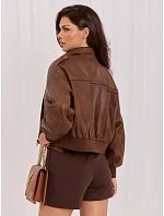 Bunda IR KR AY923.98P hnědá Bunda IR KR AY923.98P hnědá