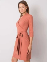 Šaty LK SK 507665.17P tmavě oranžová Šaty LK SK 507665.17P tmavě oranžová