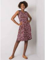 Šaty TO SK 1566.38P bordó