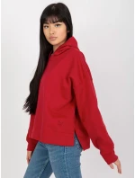 Dámská mikina TW BL 2002.11 tmavě červená - FPrice Dámská mikina TW BL 2002.11 tmavě červená - FPrice