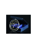 Skleněná rytá medaile s pouzdrem + inkoustová náplň