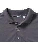 Russell Athletic 566M Pánské elastické piqué polo 10.566M light oxford Russell Athletic 566M Pánské elastické piqué polo 10.566M light oxford