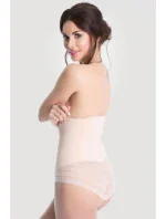 Julimex 141 Mesh Kalhotky s vysokým pasem barva:přírodní Julimex 141 Mesh Kalhotky s vysokým pasem barva:přírodní