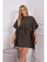 Oversize khaki netopýří šaty Oversize khaki netopýří šaty