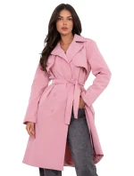 Kabát IT EN FL8808.32 světle růžový