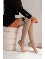 Bavlněné ponožky s mašlí 0774