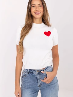 Svetr s krátkým rukávem model 220372 Factory Price