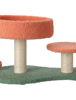 ŠKRÁBADLO PRO KOČKY MÍČ NA PROVÁZKU 38X26X24CM