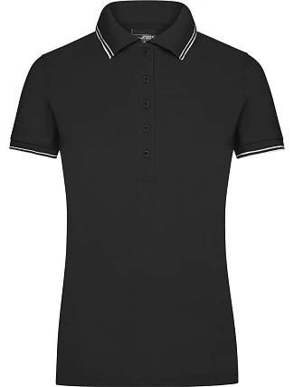 Daiber JN 985 Dámské piqué polo 02.0985 black/white Daiber JN 985 Dámské piqué polo 02.0985 black/white