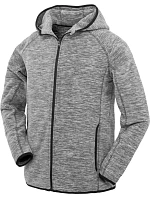 Spiro S 245M Pánská mikrofleecová mikina s kapucí 29.245M grey/black Spiro S 245M Pánská mikrofleecová mikina s kapucí 29.245M grey/black