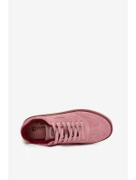 Semišové Dámské Tenisky Daniel Lopez SS2D4010 Růžové