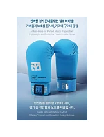 Rukavice na karate - Mitts 2 BLUE WKF | MOOTO Rukavice na karate - Mitts 2 BLUE WKF | MOOTO