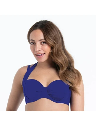 Style Catalina Top Bikini - horní díl 8754-1 modrofialová - RosaFaia